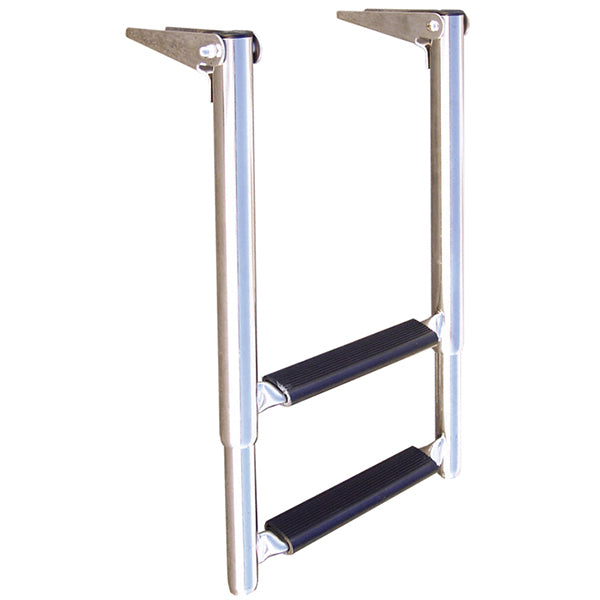 Ladder Stainless Telescopic 2 Step Top surface mount