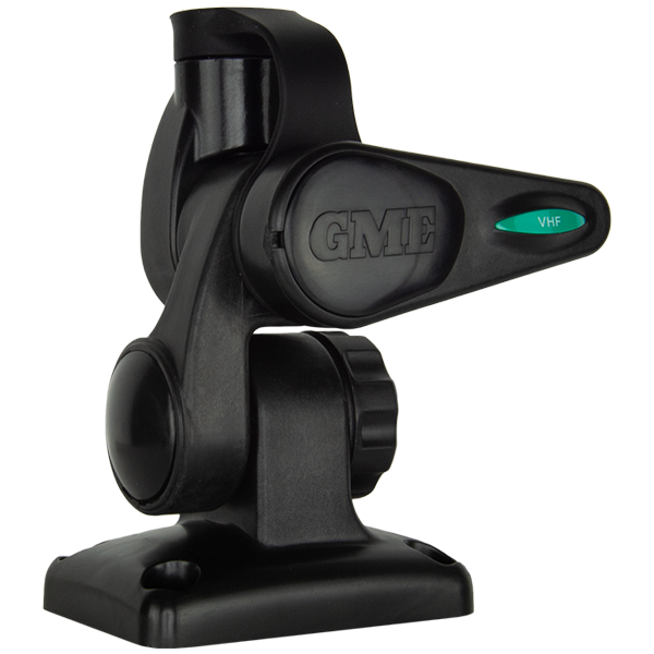 GME Rectangular Double Swivel Antenna Base With Lead