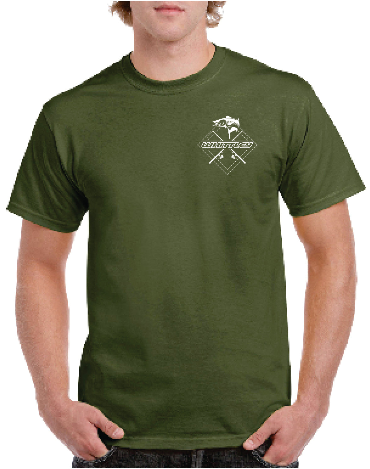 Whittley Mens Short Sleeved T-Shirt - Fish Finder FF Series - Official