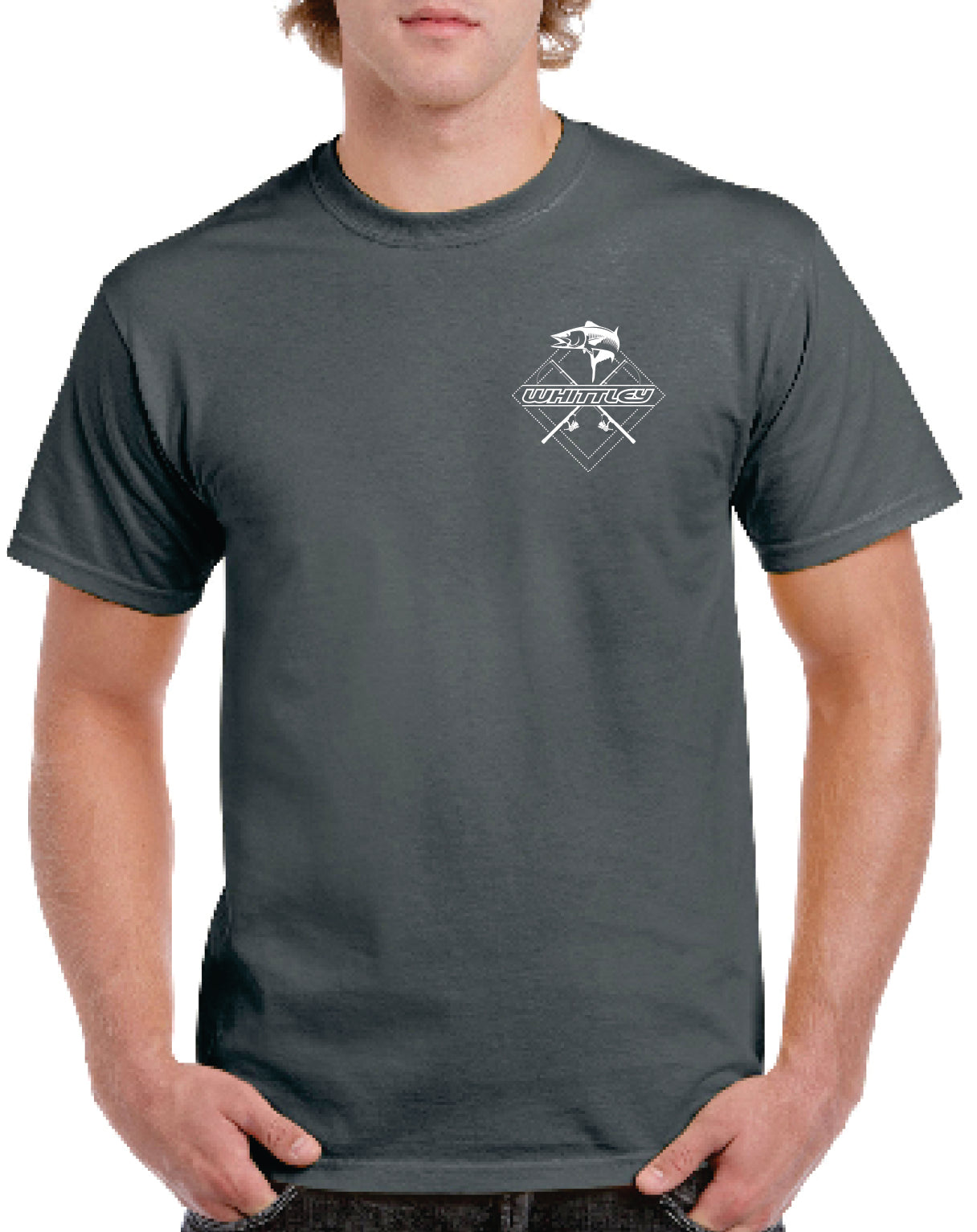 Whittley Mens Short Sleeved T-Shirt - Fish Finder FF Series - Official