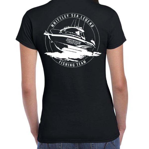 Whittley Women's Short Sleeved T-Shirt - Sea Legend Fishing Team Official Merch