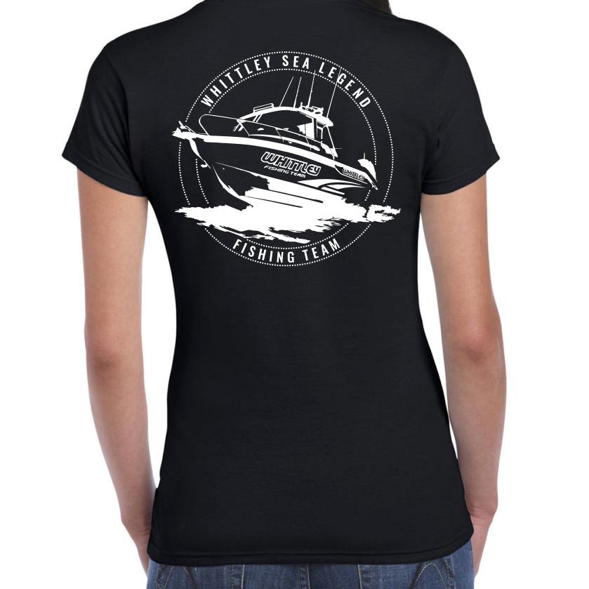 Whittley Women's Short Sleeved T-Shirt - Sea Legend Fishing Team Official Merch
