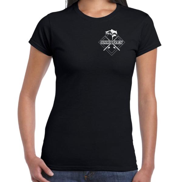Whittley Ladies Short Sleeved T-Shirt - Fish Finder FF Series Official Merch