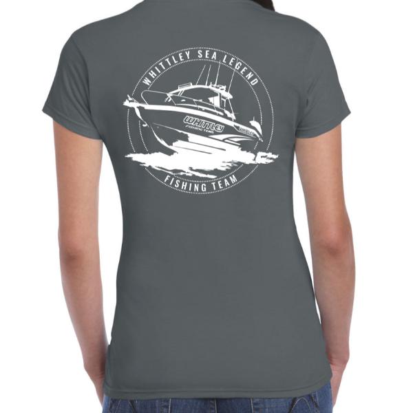 Whittley Women's Short Sleeved T-Shirt - Sea Legend Fishing Team Official Merch