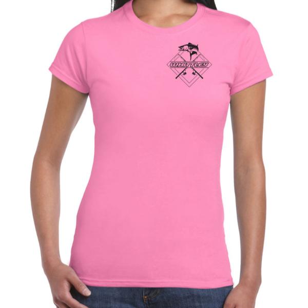 Whittley Ladies Short Sleeved T-Shirt - Fish Finder FF Series Official Merch