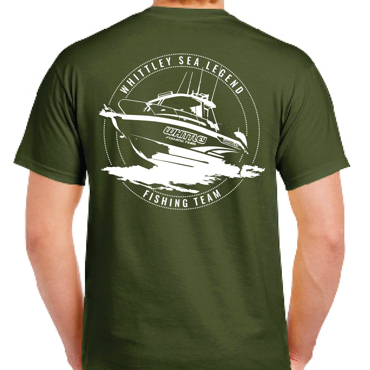 Whittley Men's Short Sleeved T-Shirt - Sea Legend Fishing Team Official Merch