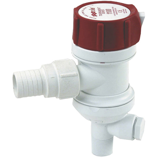 Rule Live well Thru-Hull Aerator Pump Dual Inlet 500 GPH