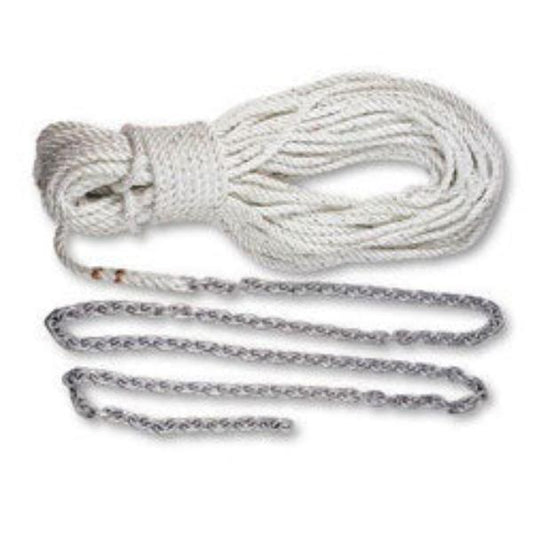 Rope 40 m  & Chain  10 m -  8 mm General Link