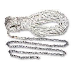 Rope 40 m  & Chain  10 m -  8 mm General Link