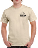 Whittley Mens Short Sleeved T-Shirt - Cruisers 2080-2380 Official Merch