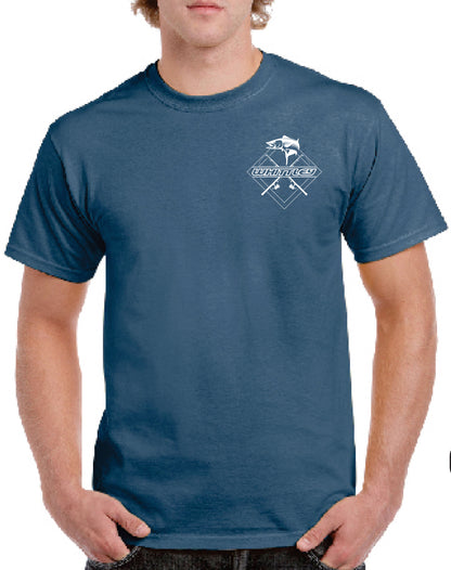 Whittley Mens Short Sleeved T-Shirt - Fish Finder FF Series - Official