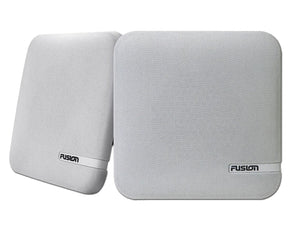 Fusion® SM Series Marine Speakers 6.5" 100-Watt Classic White Shallow Mount Marine Speaker (Pair)