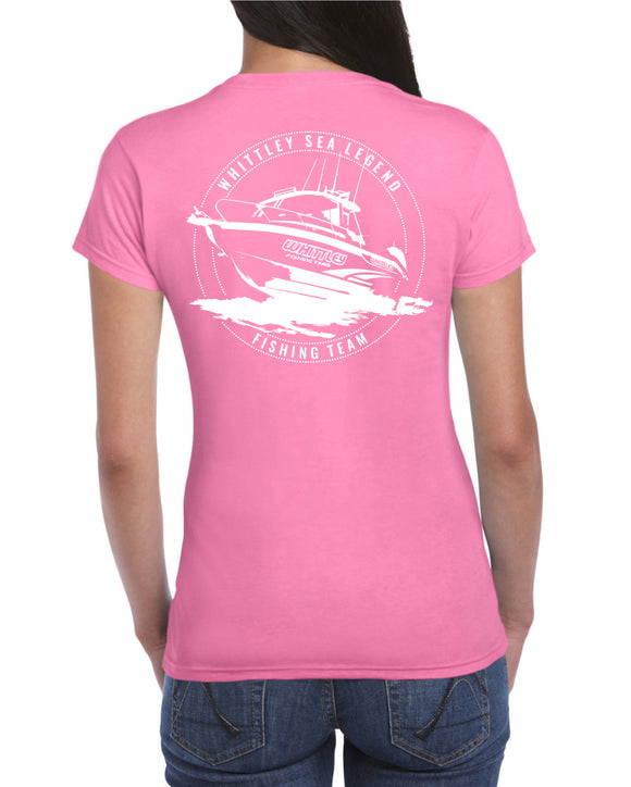 Whittley Women's Short Sleeved T-Shirt - Sea Legend Fishing Team Official Merch