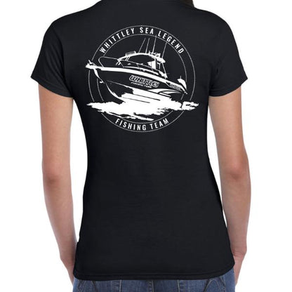 Whittley Women's Short Sleeved T-Shirt - Sea Legend Fishing Team Official Merch