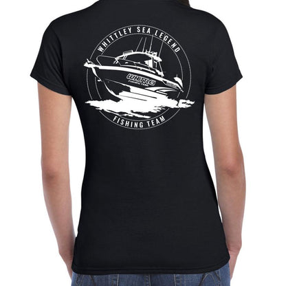 Whittley Women's Short Sleeved T-Shirt - Sea Legend Fishing Team Official Merch