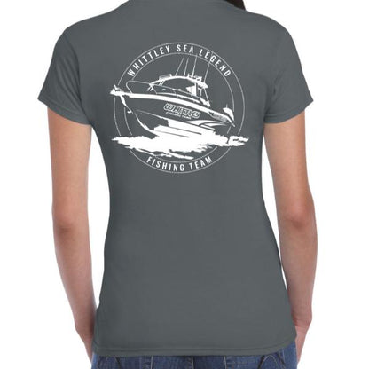 Whittley Women's Short Sleeved T-Shirt - Sea Legend Fishing Team Official Merch