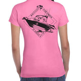 Whittley Ladies Short Sleeved T-Shirt - Fish Finder FF Series Official Merch